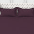 Alley Solid 100% Cotton 300 TC Fitted Sheet with 2 Pillow covers- Extra Soft - Easy Care- Hyperallergenic
